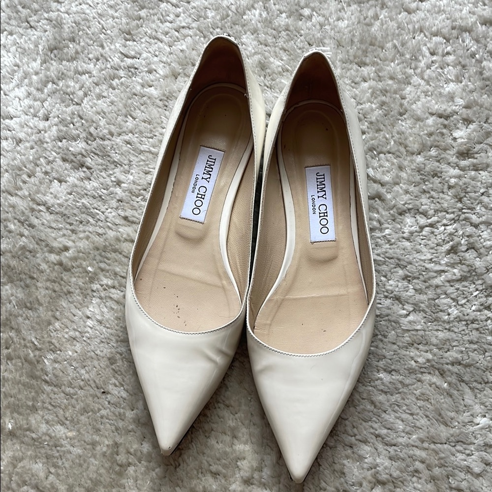 Jimmy Choo Patent Flats